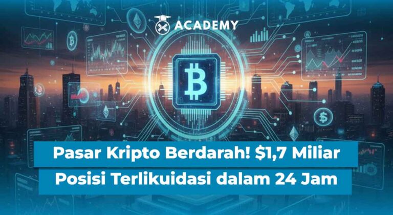 Pasar Kripto Berdarah! $1,7 Miliar Posisi Terlikuidasi dalam 24 Jam