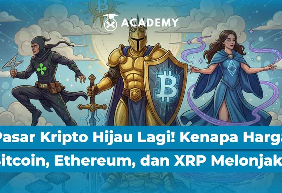 Pasar Kripto Hijau Lagi! Kenapa Harga Bitcoin, Ethereum, dan XRP Melonjak?