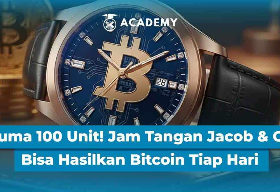Cuma Ada 100 Unit! Jam Tangan Jacob & Co Bisa Hasilkan Bitcoin Tiap Hari