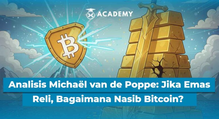 Analisis Michaël van de Poppe: Jika Emas Reli, Bagaimana Nasib Bitcoin?