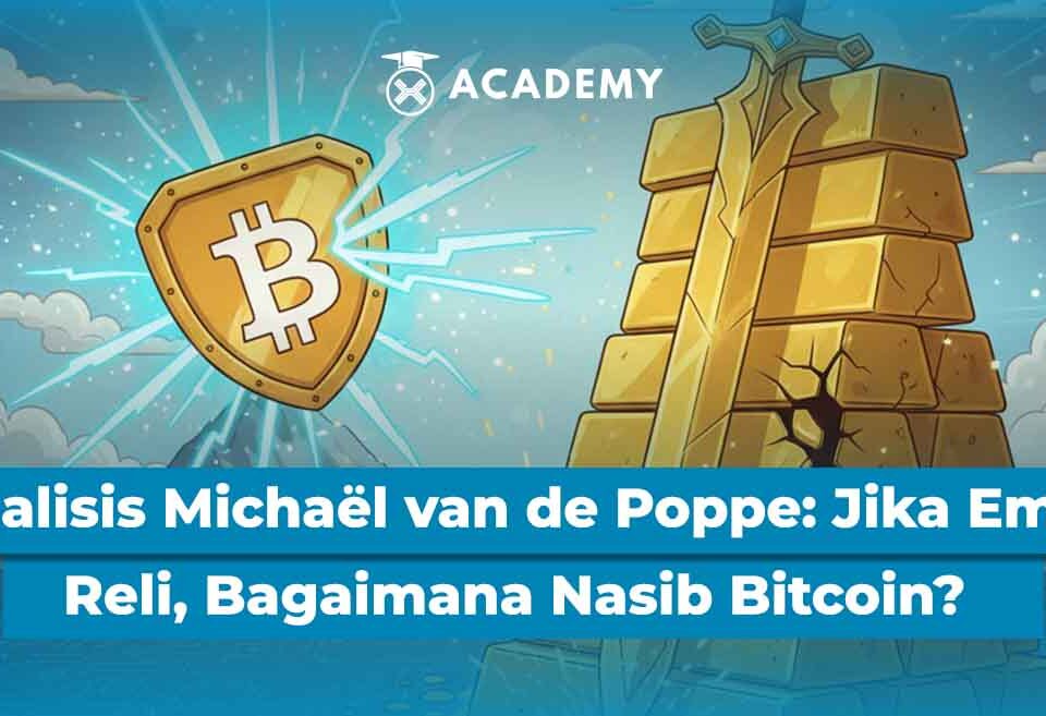 Analisis Michaël van de Poppe: Jika Emas Reli, Bagaimana Nasib Bitcoin?