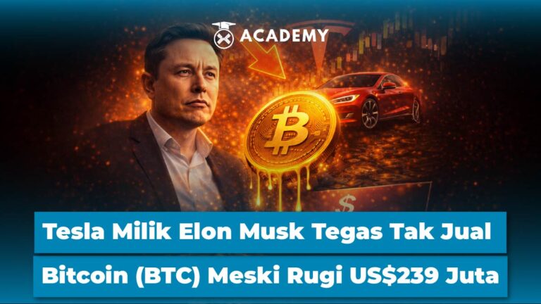Tesla Milik Elon Musk Tegas Tak Jual Bitcoin (BTC) Meski Rugi US$239 Juta