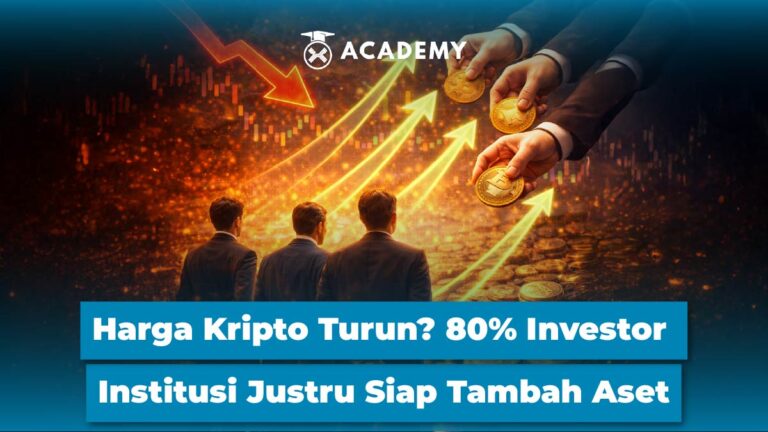 Harga Kripto Turun? 80% Investor Institusi Justru Siap Tambah Aset