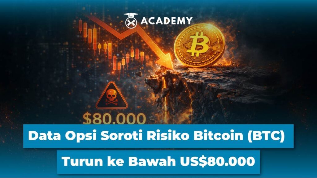 Data Opsi Soroti Risiko Bitcoin (BTC) Turun ke Bawah US$80.000