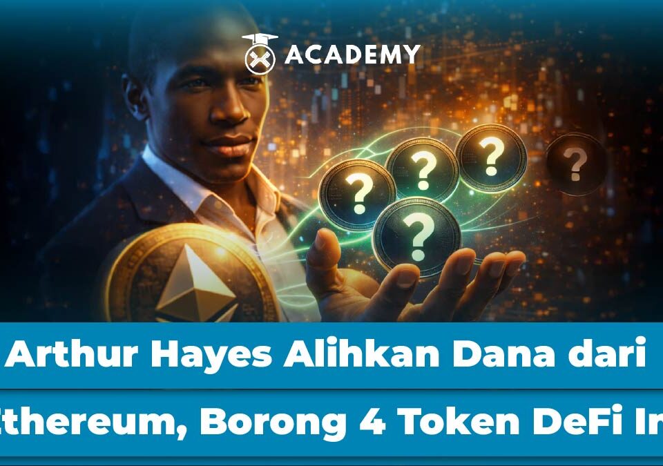 Arthur Hayes Alihkan Dana dari Ethereum (ETH), Borong 4 Token DeFi Ini