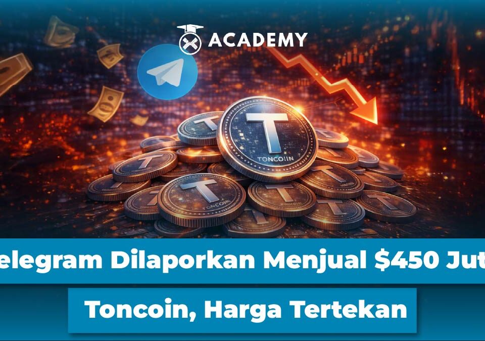 Telegram Dilaporkan Menjual $450 Juta Toncoin, Harga Tertekan