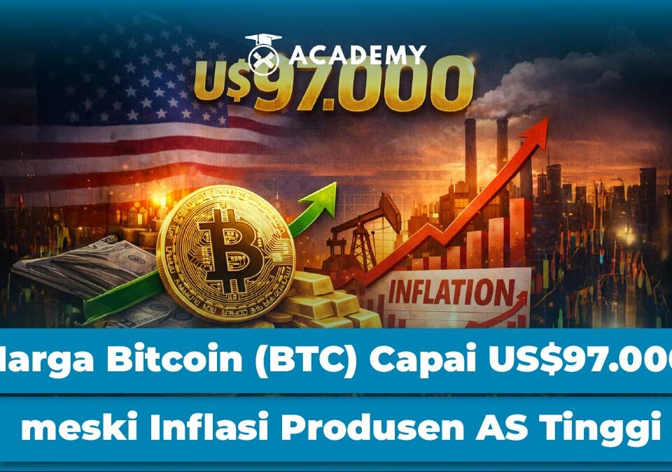 Harga Bitcoin (BTC) Capai US$97.000 meski Inflasi Produsen AS Tinggi