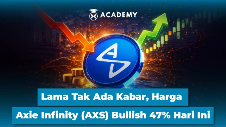 Lama Tak Ada Kabar, Harga Axie Infinity (AXS) Bullish 47% Hari Ini