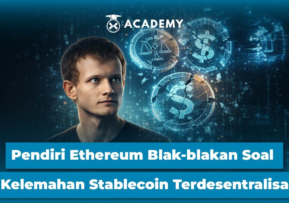 Pendiri Ethereum Blak-blakan Soal 3 Kelemahan Stablecoin Terdesentralisasi