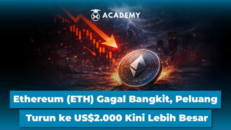 Ethereum (ETH) Gagal Bangkit, Peluang Turun ke US$2.000 Kini Lebih Besar