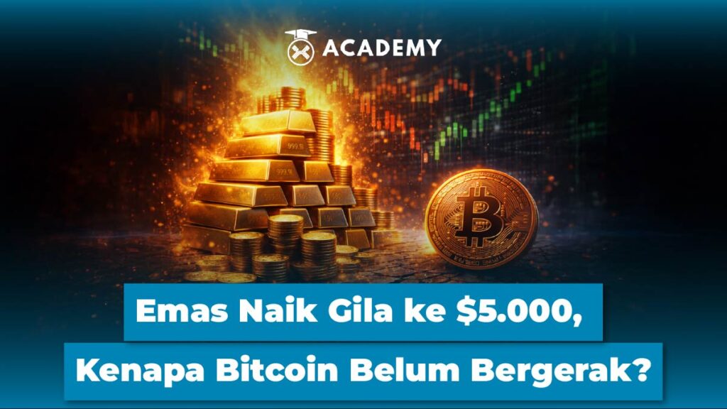 Emas Naik Gila ke $5.000, Kenapa Bitcoin (BTC) Belum Bergerak?
