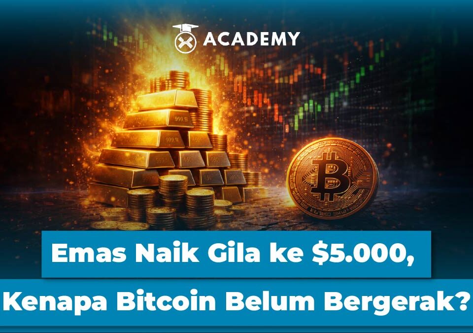 Emas Naik Gila ke $5.000, Kenapa Bitcoin (BTC) Belum Bergerak?