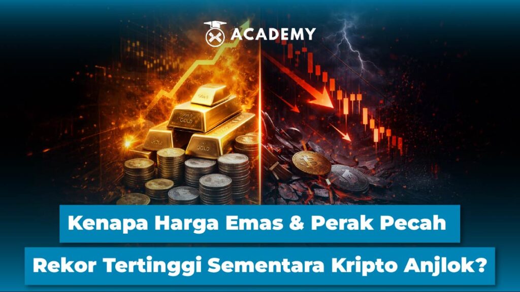Kenapa Harga Emas & Perak Pecah Rekor Tertinggi Sementara Kripto Anjlok?