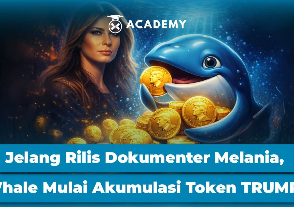 Jelang Rilis Dokumenter Melania, Whale Mulai Akumulasi Token TRUMP?