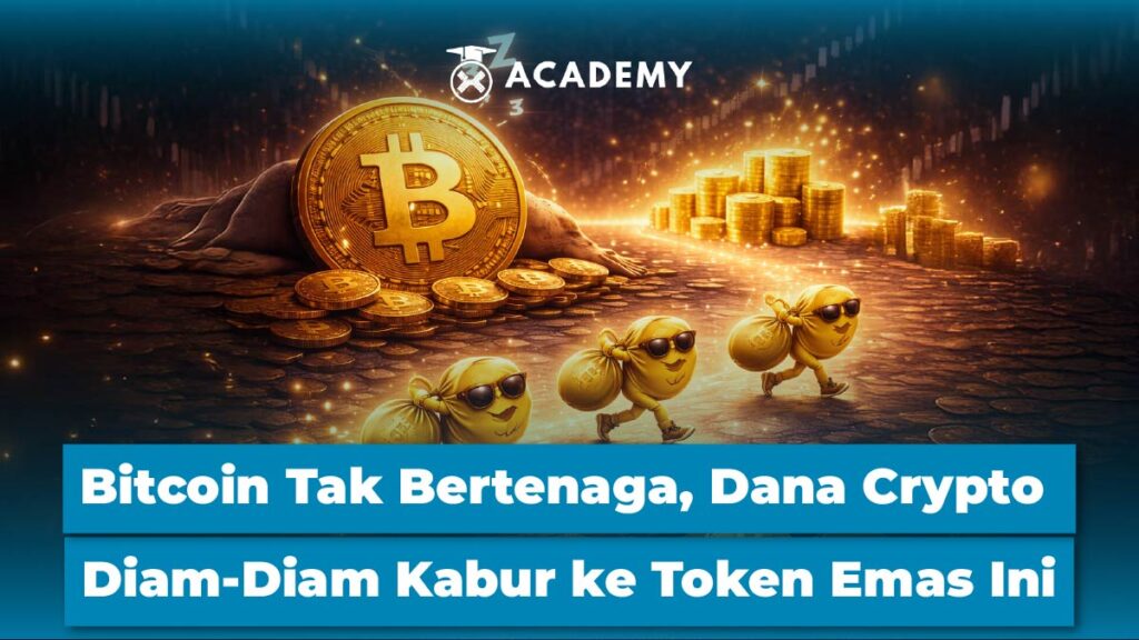 Bitcoin (BTC) Tak Bertenaga, Dana Crypto Diam-Diam Kabur ke Token Emas Ini