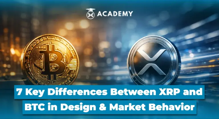 XRP vs BTC: 7 Structural Differences Between Two Crypto Assets