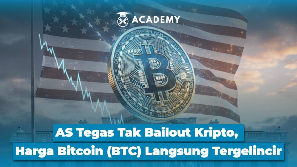 AS Tegas Tak Bailout Kripto, Harga Bitcoin (BTC) Langsung Tergelincir
