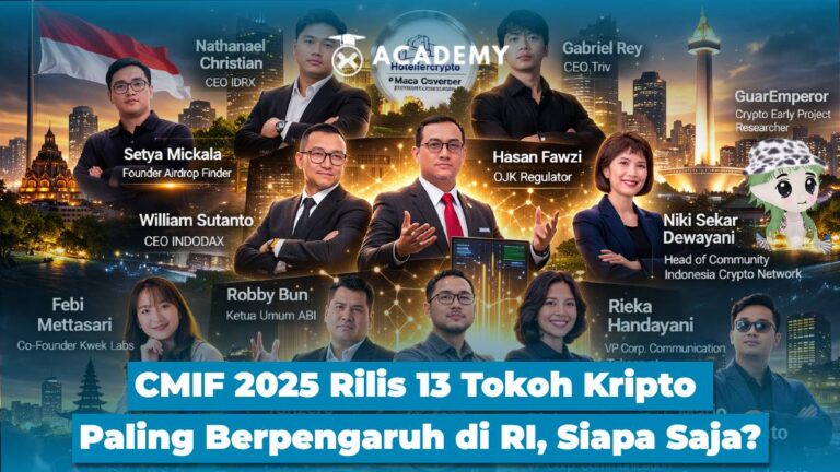 CMIF 2025 Rilis 13 Tokoh Kripto Paling Berpengaruh di RI, Siapa Saja?