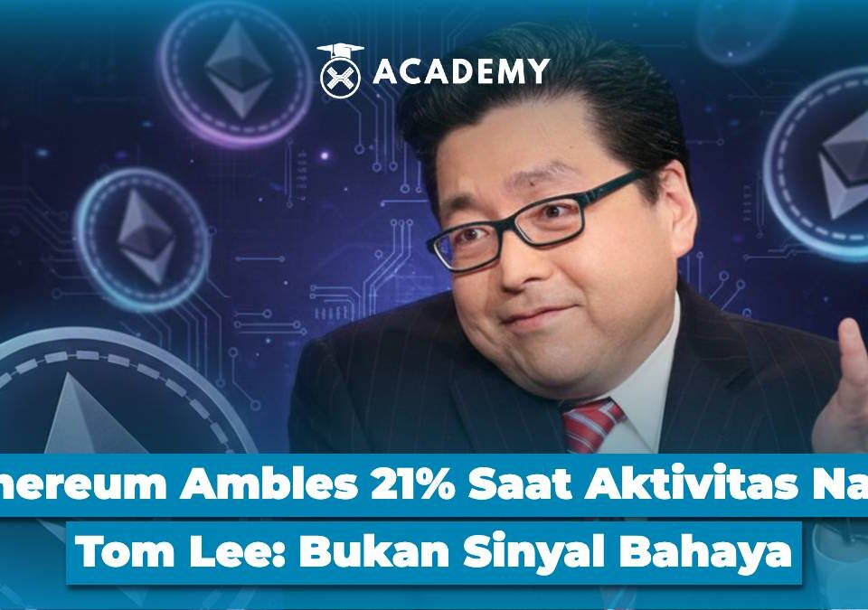 Ethereum Ambles 21% Saat Aktivitas Naik, Tom Lee Bukan Sinyal Bahaya