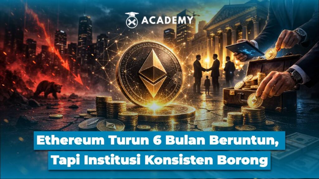 Ethereum Turun 6 Bulan Beruntun, Tapi Institusi Konsisten Borong