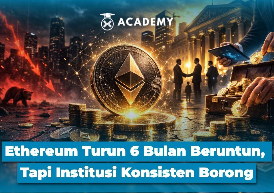 Ethereum Turun 6 Bulan Beruntun, Tapi Institusi Konsisten Borong