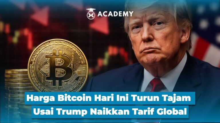 Harga Bitcoin (BTC) Hari Ini Turun Tajam Usai Trump Naikkan Tarif Global