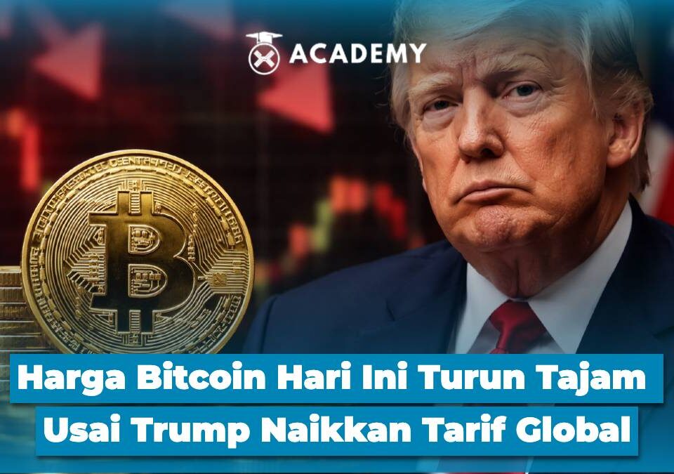 Harga Bitcoin Hari Ini Turun Tajam Usai Trump Naikkan Tarif Global