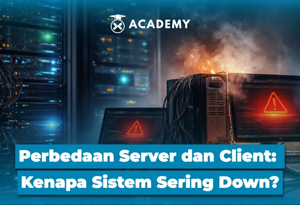 Perbedaan Server dan Client Kenapa Sistem Sering Down?