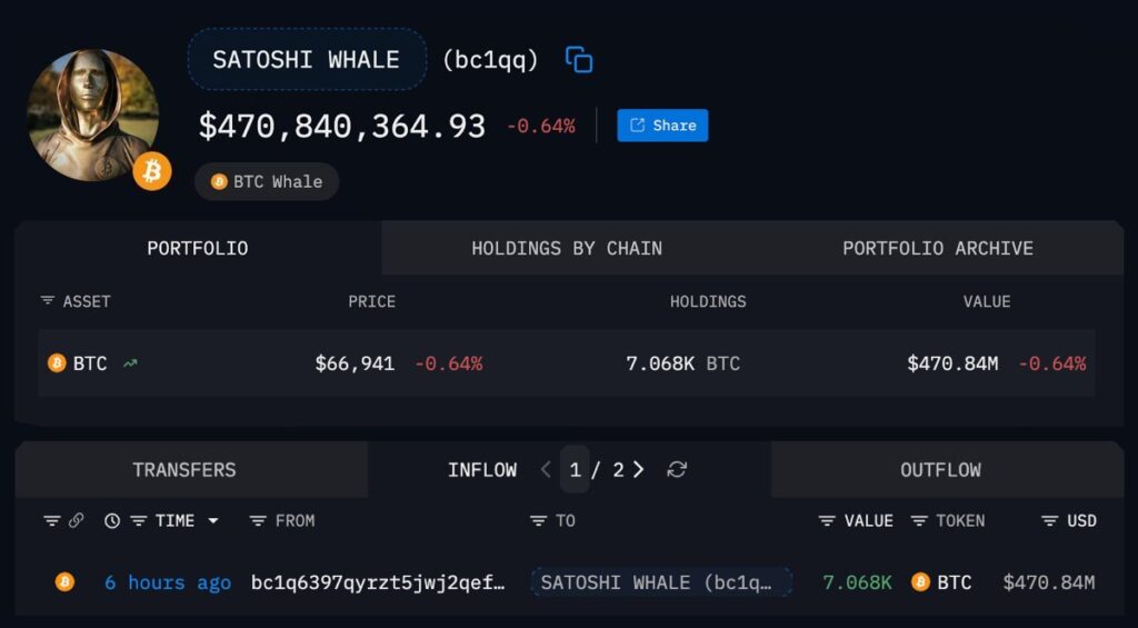 Satoshi Whale