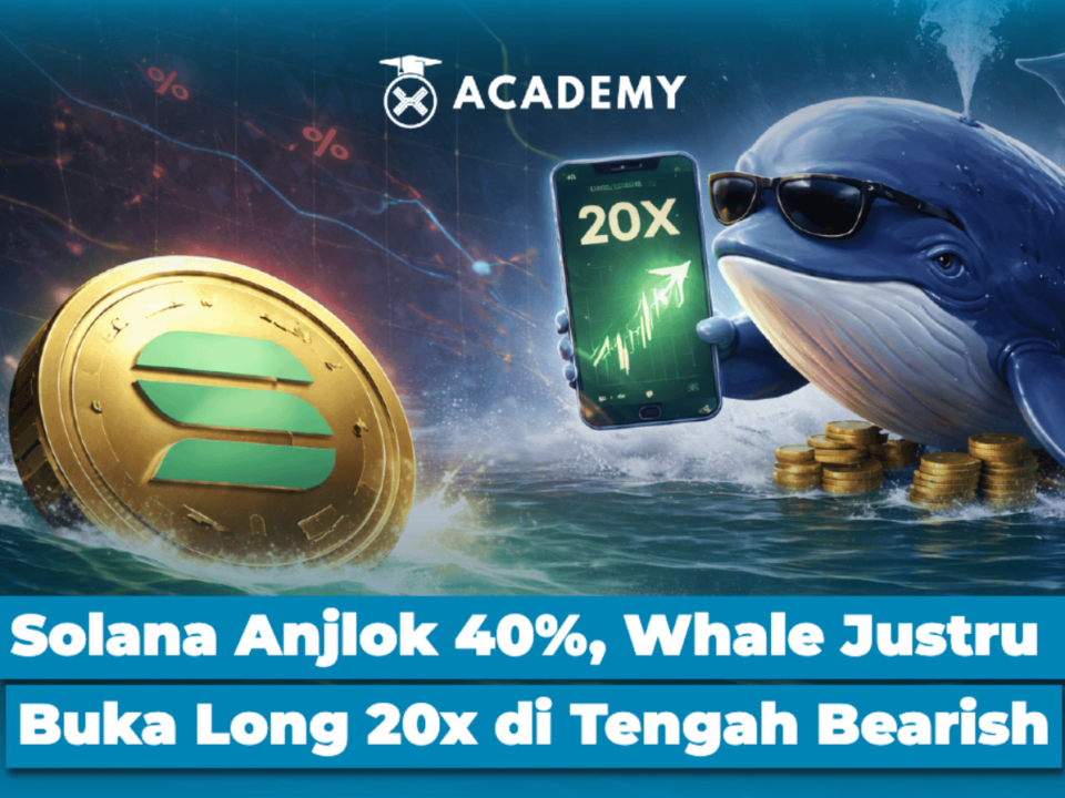 Solana Anjlok 40%, Whale Justru Buka Long 20x di Tengah Bearish