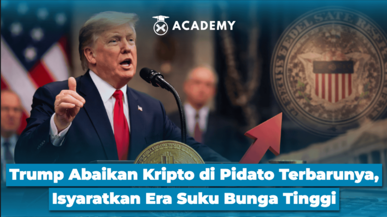 Trump Abaikan Kripto di Pidato Terbarunya, Isyaratkan Era Suku Bunga Tinggi