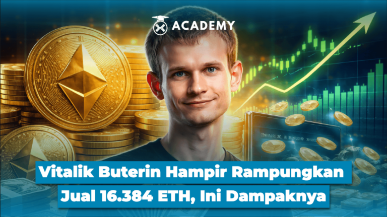 Vitalik Buterin Hampir Rampungkan Jual 16.384 ETH, Ini Dampaknya