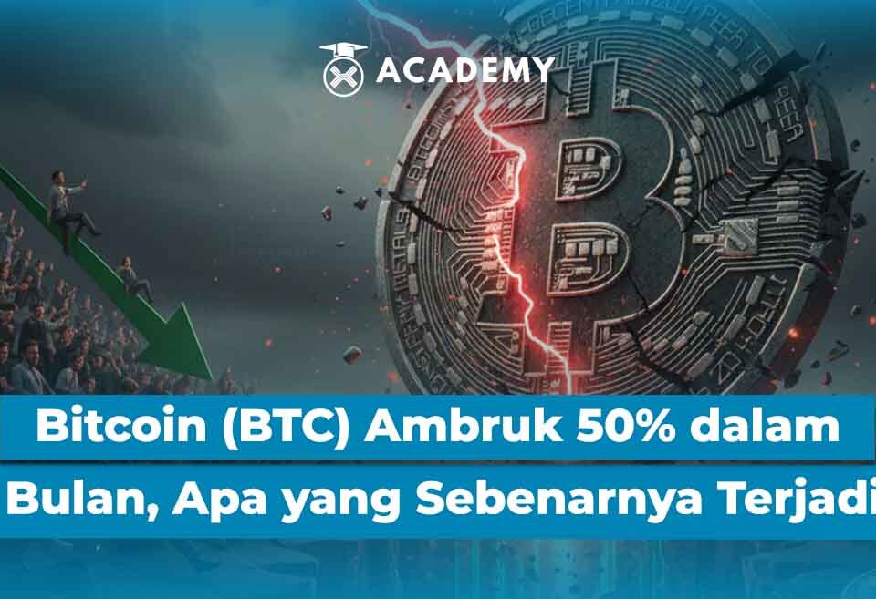 Bitcoin (BTC) Ambruk 50% dalam 3 Bulan, Apa yang Sebenarnya Terjadi?