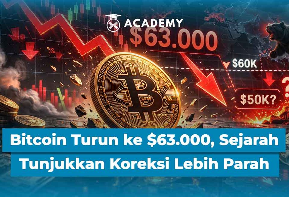 Bitcoin (BTC) Turun ke $63.000, Sejarah Tunjukkan Koreksi Lebih Parah