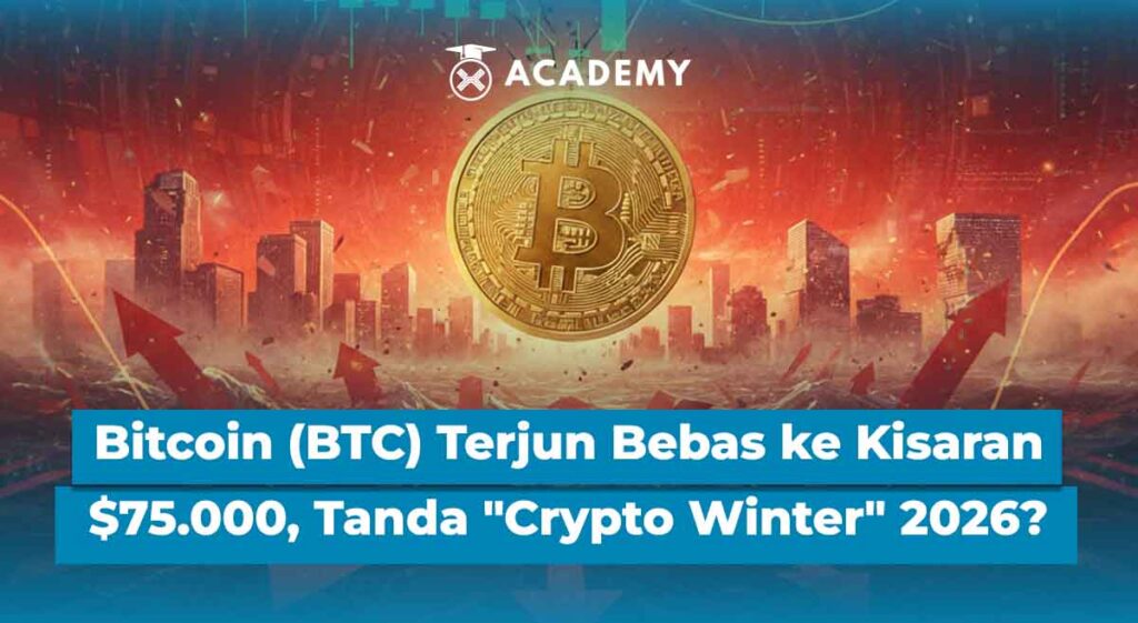 Bitcoin (BTC) Terjun Bebas ke Kisaran $75.000, Tanda "Crypto Winter" 2026?