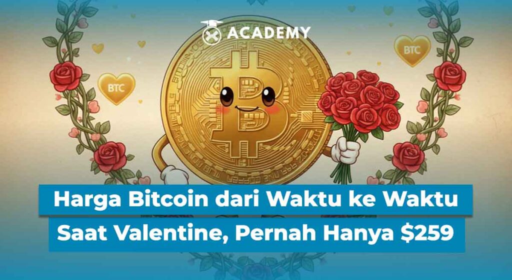 Harga Bitcoin (BTC) dari Waktu ke Waktu Saat Valentine, Pernah Hanya $259