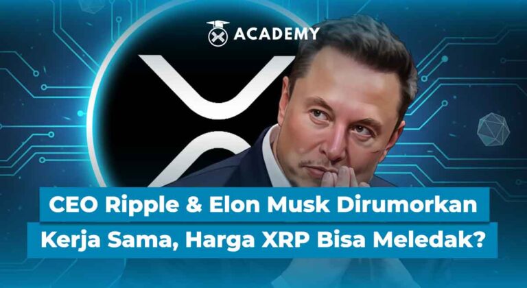 CEO Ripple & Elon Musk Dirumorkan Kerja Sama, Harga XRP Bisa Meledak?