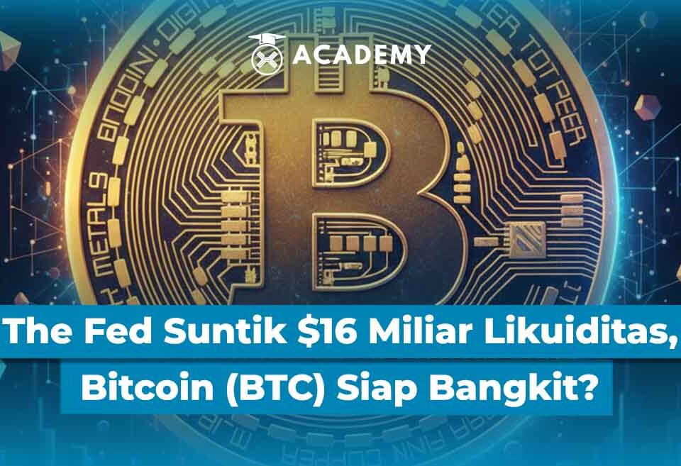 The Fed Suntik $16 Miliar Likuiditas, Bitcoin (BTC) Siap Bangkit?
