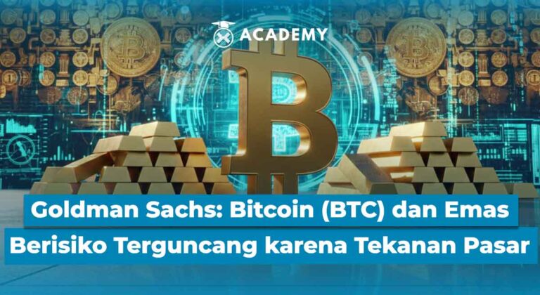 Goldman Sachs: Bitcoin (BTC) dan Emas Berisiko Terguncang karena Tekanan Pasar