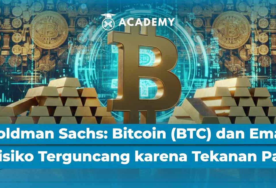 Goldman Sachs: Bitcoin (BTC) dan Emas Berisiko Terguncang karena Tekanan Pasar