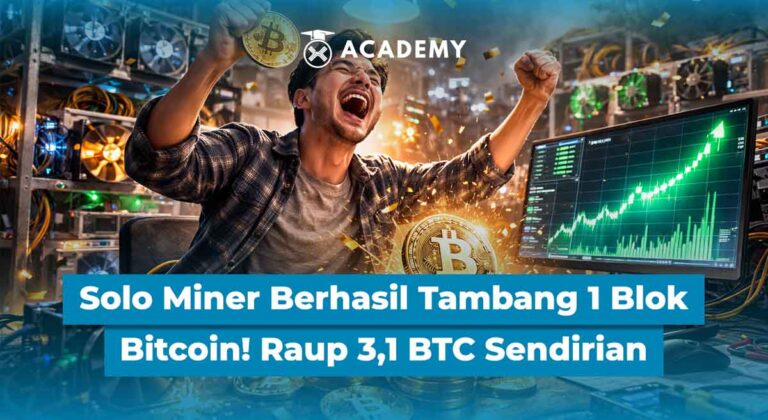 Solo Miner Berhasil Tambang 1 Blok Bitcoin! Raup 3,1 BTC Sendirian