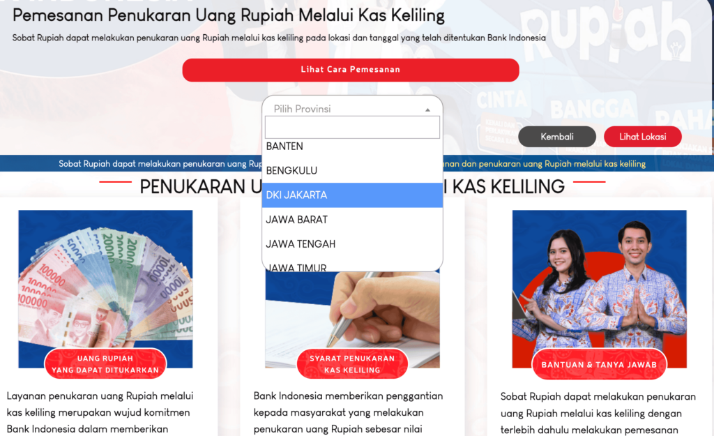 pilih lokasi pilih lokasi