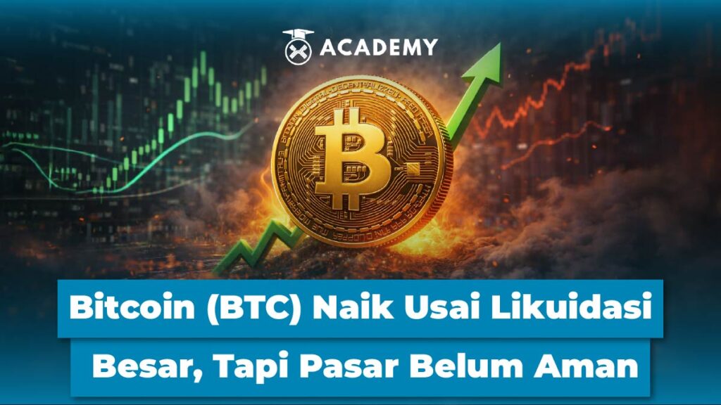 Bitcoin (BTC) Naik Usai Likuidasi Besar, Tapi Pasar Belum Aman
