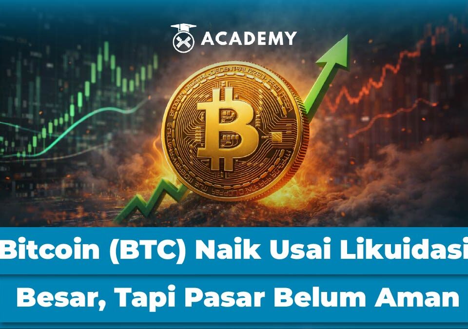 Bitcoin (BTC) Naik Usai Likuidasi Besar, Tapi Pasar Belum Aman