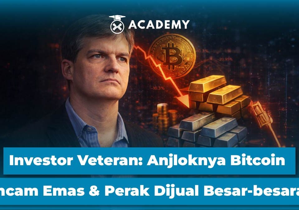 Investor Veteran: Anjloknya Bitcoin Ancam Emas & Perak Dijual Besar-besaran