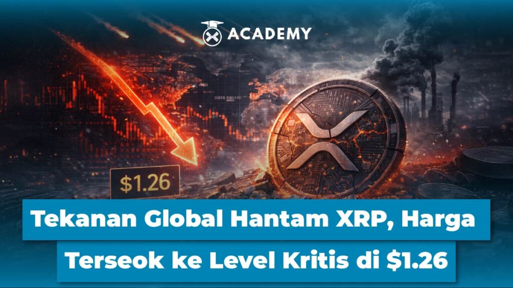 Tekanan Global Hantam XRP, Harga Terseok ke Level Kritis di $1.26