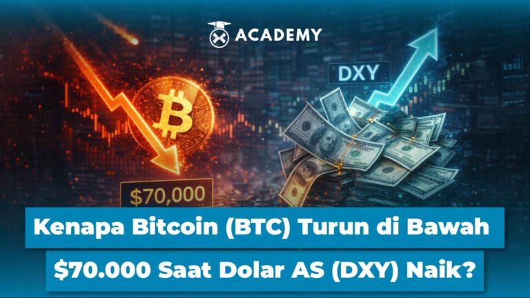 Kenapa Bitcoin (BTC) Turun di Bawah $70.000 Saat Dolar AS (DXY) Naik?