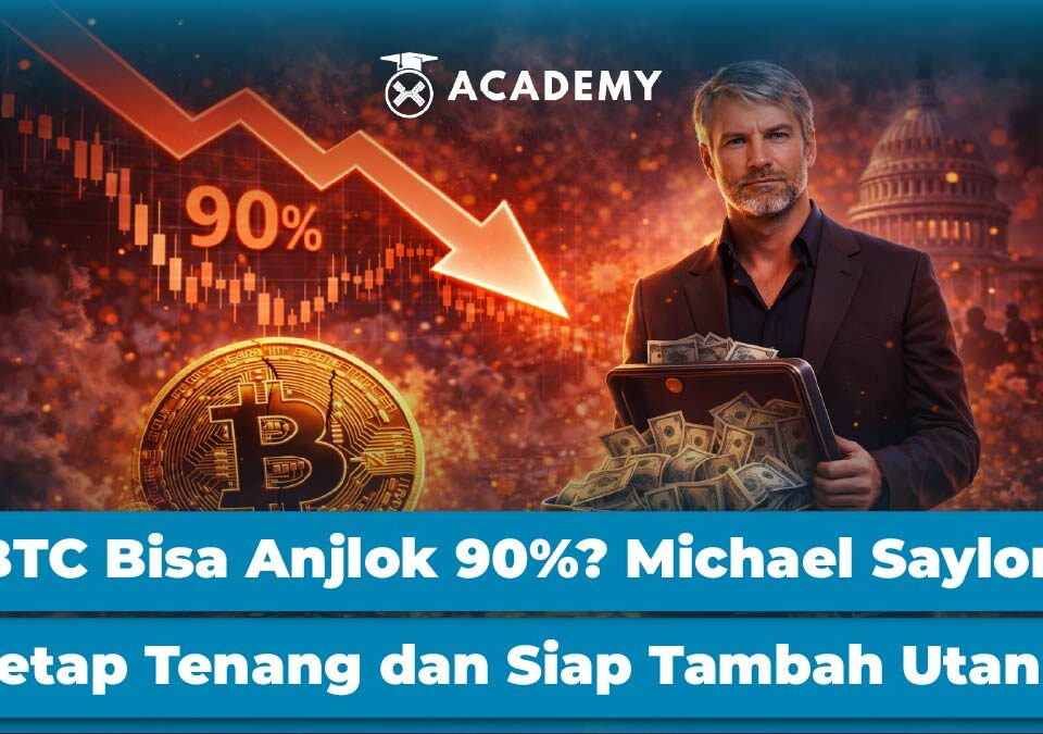Bitcoin Bisa Anjlok 90%? Michael Saylor Tetap Tenang dan Siap Tambah Utang
