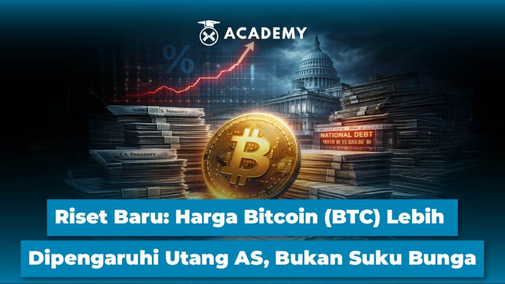 Riset Baru: Harga Bitcoin (BTC) Lebih Dipengaruhi Utang AS, Bukan Suku Bunga