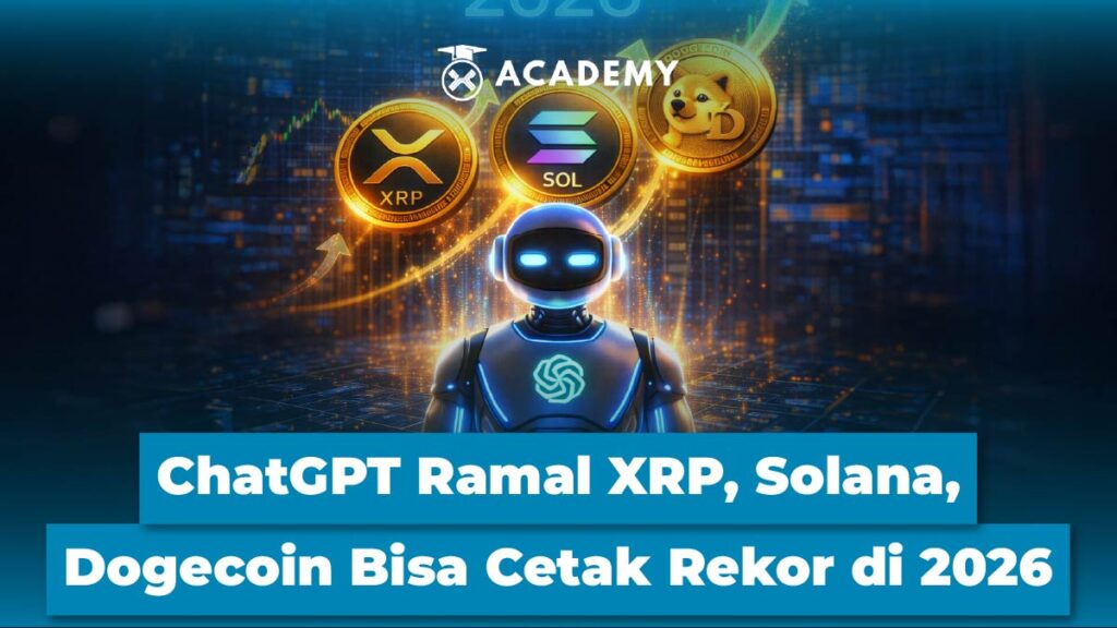 ChatGPT Ramal XRP, Solana, Dogecoin Bisa Cetak Rekor di 2026